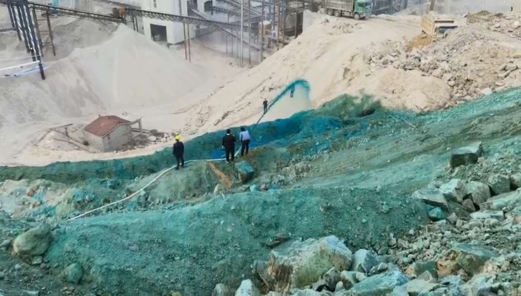 福建泉州山體工地?fù)P塵治理 福建泉州山體工地?fù)P塵治理